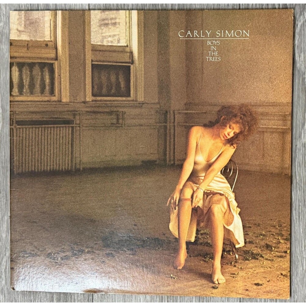 Carly Simon  Boys in the Trees (1978) Vinyl LP 6E128  Vg Record  Vg Sleeve